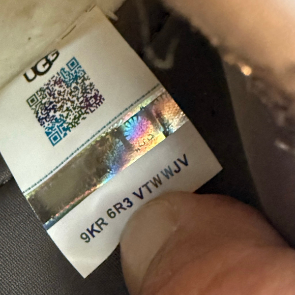 Women's UGG Classic Mini Dipper Gray Ankle Boots Size 10 - Picture 11 of 13